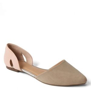Adorable Gap Cutout D'Orsay Flats